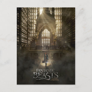 Carte Postale NEWT SCAMANDER™ au siège de MACUSA™