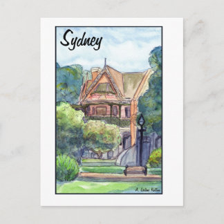 Carte Postale Newtown House Sydney