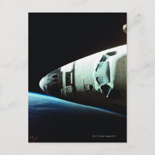 Carte Postale Nez d'une navette spatiale