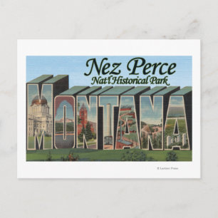 Carte Postale Nez Perce Nat'l Park, Montana
