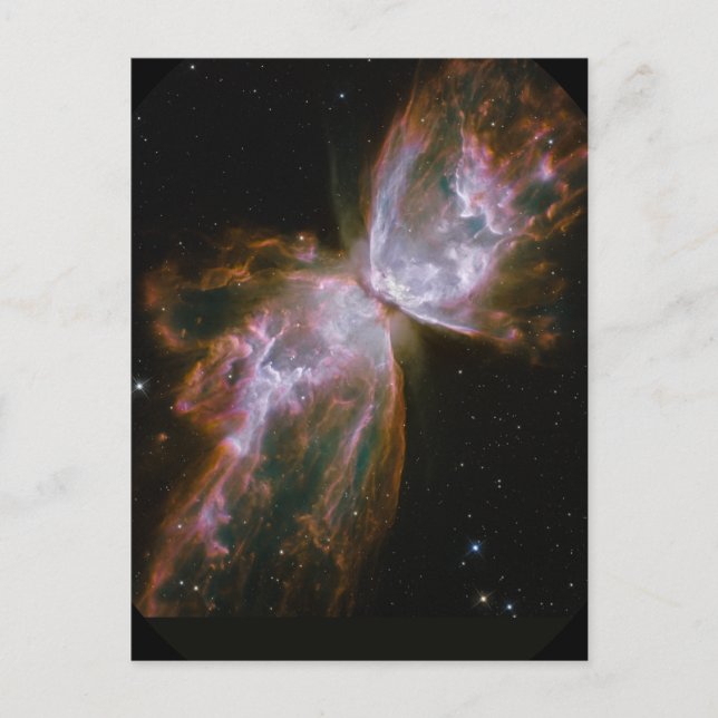 Carte Postale NGC 6302 Nébuleuse papillon (Devant)