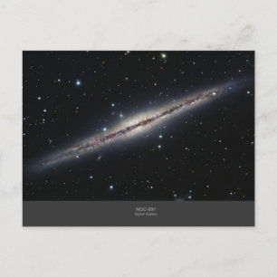Carte Postale NGC-891 galaxie spirale