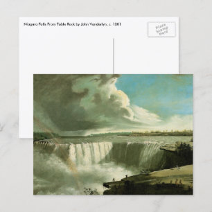 Carte Postale Niagara Falls From Table Rock par John Vanderlyn