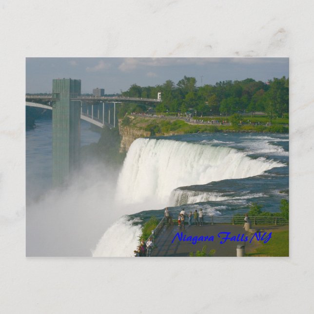 Carte Postale Niagara Falls NY (Devant)
