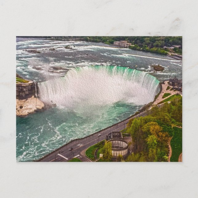 Carte Postale Niagara Falls on Canvas Post Card (Devant)