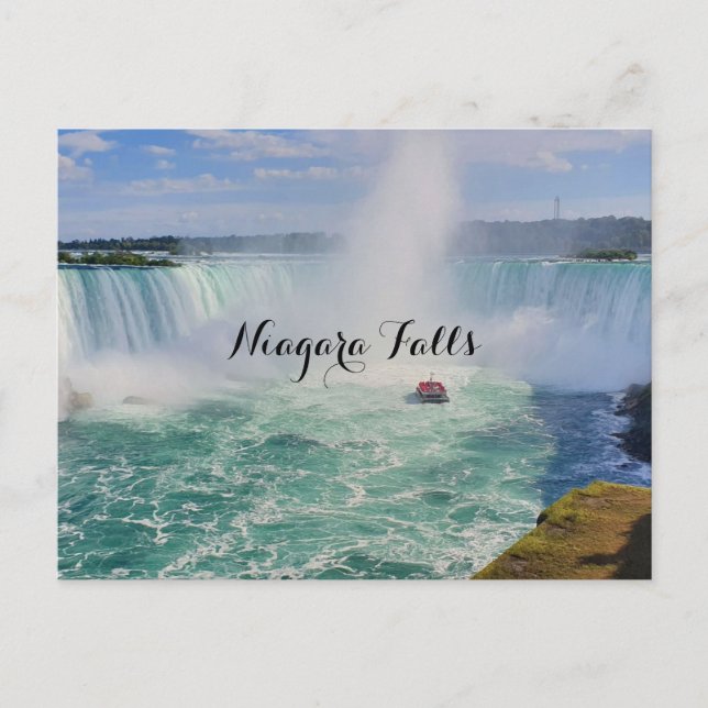 CARTE POSTALE NIAGARA TOMBE (Devant)
