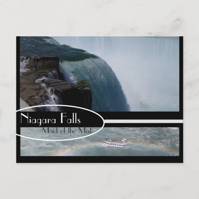 Carte Postale Niagra Falls Maid of the Mist (Devant)