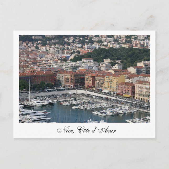 Carte Postale Nice, Côte d'Azur (Devant)