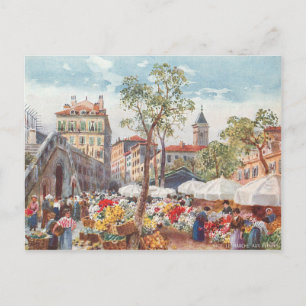 Carte Postale Nice, France Marché aux Fleurs