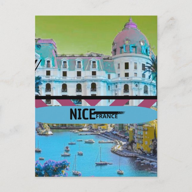 Carte postale Nice France Travel, Nice Carte posta (Devant)