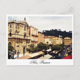 Carte Postale Nice, marché ouvert, Provence France