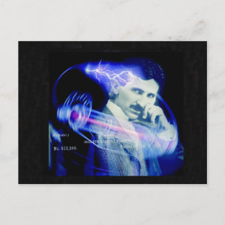 Carte Postale Nicola Tesla
