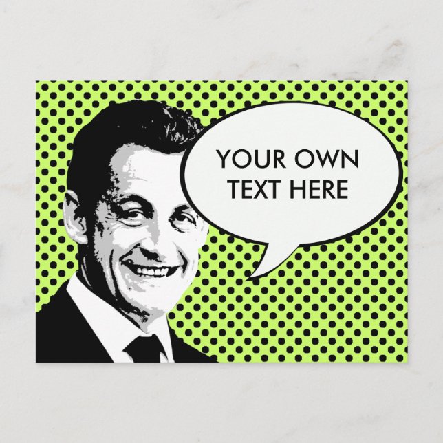 Carte Postale Nicolas Sarkozy (Devant)