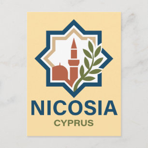 Carte Postale Nicosie Chypre Méditerranée
