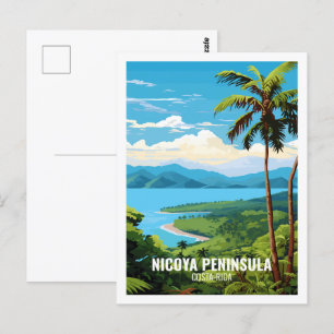 Carte Postale Nicoya Péninsule Costa Rica Lieu de voyage célèbre