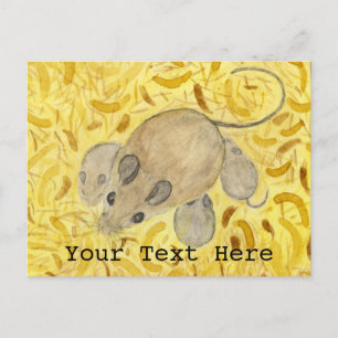 Carte Postale Nid de la souris