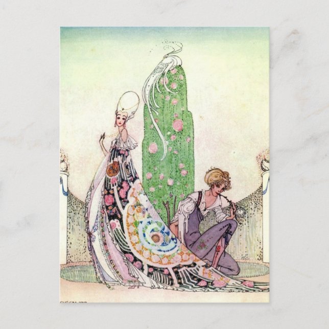 Carte Postale Nielsen's In Powder et Crinoline (Devant)
