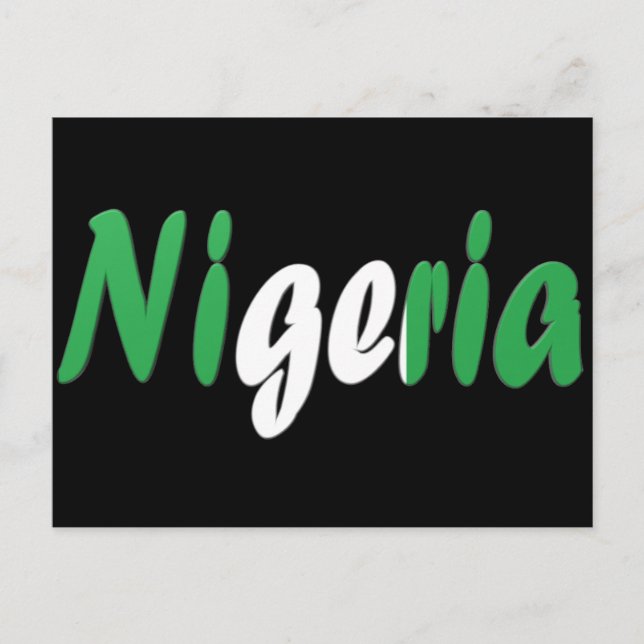 Carte Postale Nigéria (Devant)