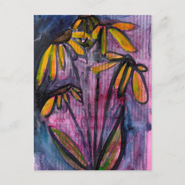 Carte Postale Night Blooms (Devant)