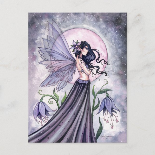 Carte postale Night Fairy par Molly Harrison (Devant)