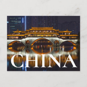 Carte Postale Night View of Anshun Bridge