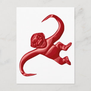 Carte Postale Nightmare Retro Toy Monkey