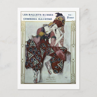 Carte Postale Nijinsky dans La Peri — Ballets Russes