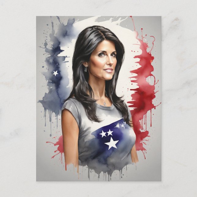 Carte Postale Nikki Haley (Devant)