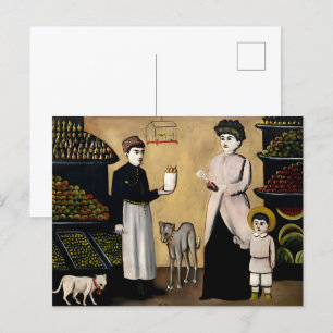 Carte Postale Niko Pirosmani, peintre géorgien