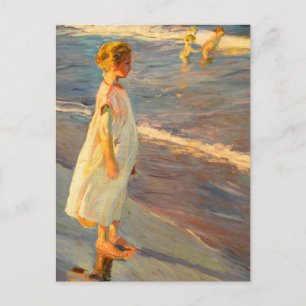 Carte Postale Niña par Joacquin Sorolla