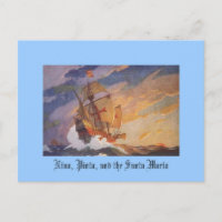 Nina, Pinta, et Père Noël Maria
