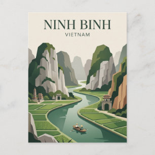 Carte Postale Ninh Binh Vietnam
