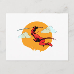 Carte postale Ninja