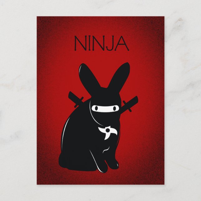 CARTE POSTALE NINJA (Devant)