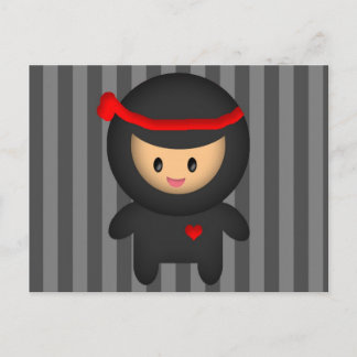 Carte Postale Ninja