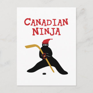 Carte Postale Ninja canadien
