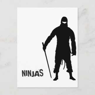 Carte Postale Ninjas