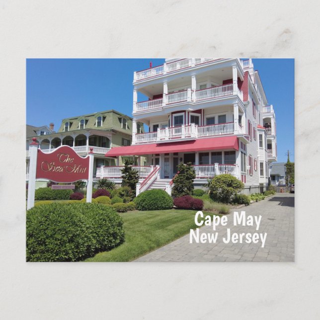 Carte Postale NJ du Cap May (Devant)