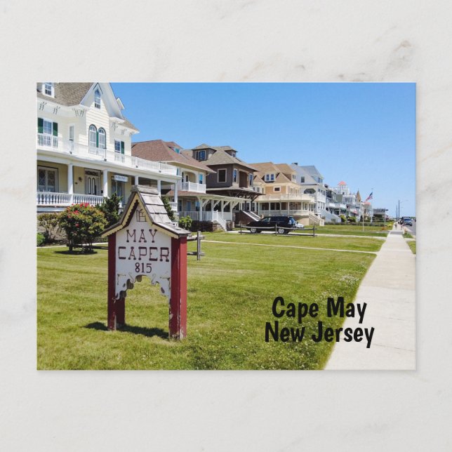 Carte Postale NJ du Cap May (Devant)