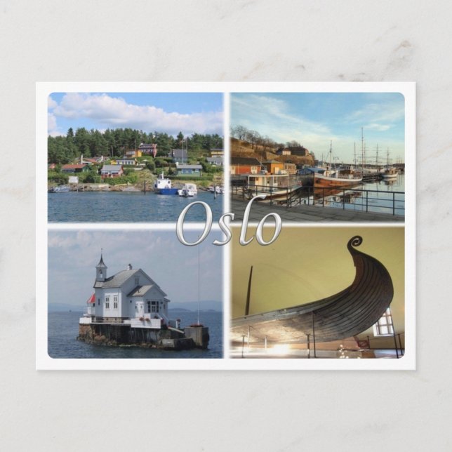 Carte Postale NO Norvège - Oslo - (Devant)