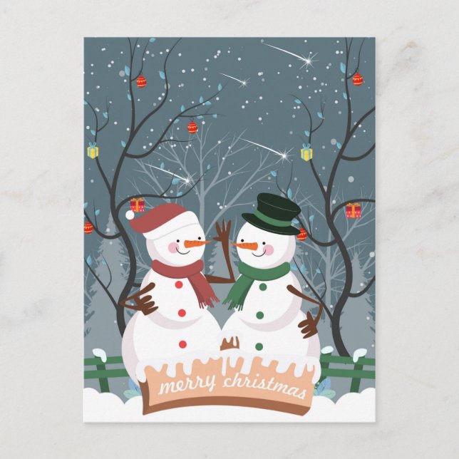 Carte Postale Noël (Devant)