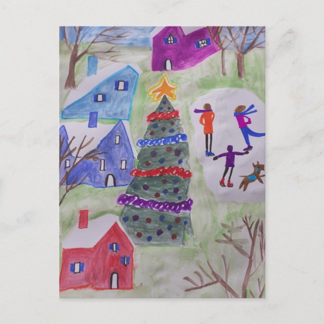 Carte Postale Noël (Devant)