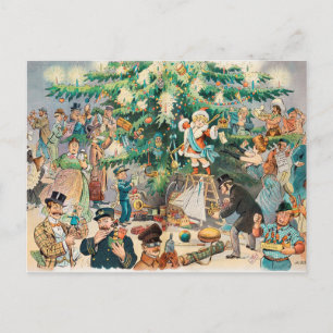 Carte Postale Noël 1902