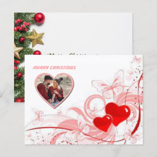 Carte Postale Noël 2 photos