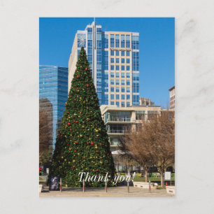 Carte Postale Noël au centre-ville de Dallas
