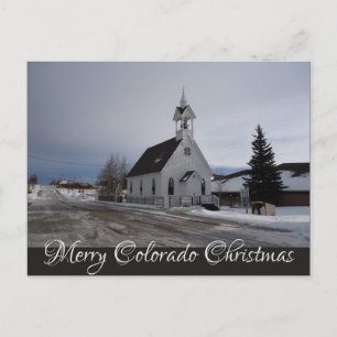 Carte Postale Noël chrétien "Joyeux Noël du Colorado"
