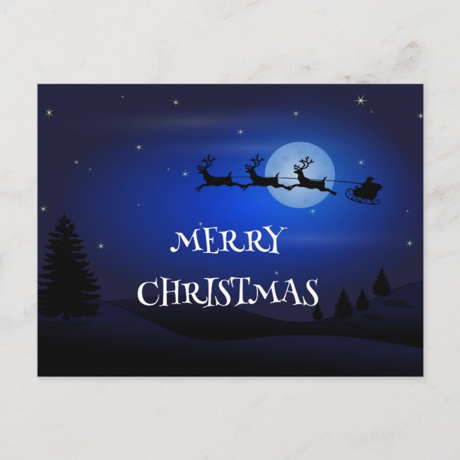 Carte Postale noël commence avec christ (Devant)