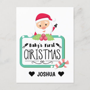 Carte Postale Noël des bébés