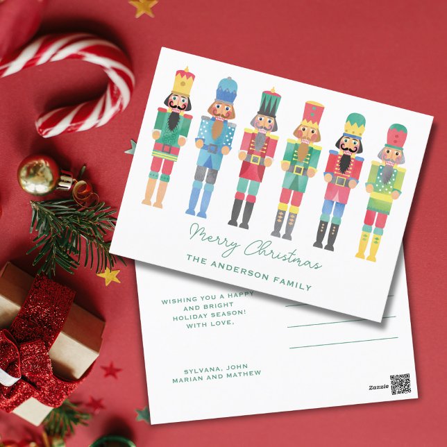 CARTE POSTALE NOËL DES NOURRISTMAS (Créateur téléchargé)
