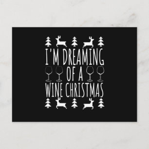 Carte Postale Noël du vin